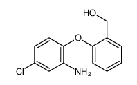 [2-(2-amino-4-chlorophenoxy)phenyl]methanol结构式