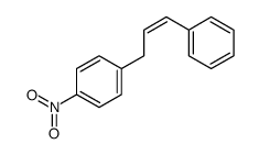 1-nitro-4-(3-phenylprop-2-enyl)benzene结构式