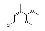 4-chloro-1,1-dimethoxy-2-methylbut-2-ene Structure