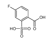 4-fluoro-2-sulfobenzoic acid Structure