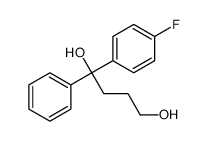 1-(4-fluorophenyl)-1-phenylbutane-1,4-diol Structure
