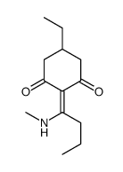 5-ethyl-2-[1-(methylamino)butylidene]cyclohexane-1,3-dione Structure
