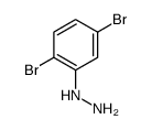 2,5-二溴苯基肼结构式
