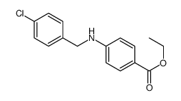 4-(4-氯苄基氨基)-苯甲酸乙酯结构式