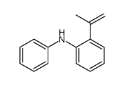 N-phenyl-2-prop-1-en-2-ylaniline Structure