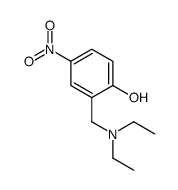 2-[(Diethylamino)methyl]-4-nitrophenol结构式