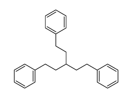 tris(2-phenylethyl)methane Structure