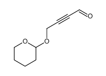 4-(oxan-2-yloxy)but-2-ynal结构式