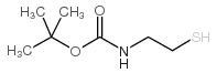 2-(BOC-Amino)ethanethiol Structure