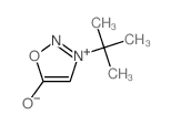 3-tert-butyl-1-oxa-2-aza-3-azoniacyclopenta-2,4-dien-5-olate结构式