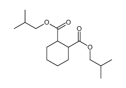 1,2-环己烷二甲酸双(2-甲基丙基)酯结构式