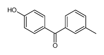 (4-HYDROXYPHENYL)(M-TOLYL)METHANONE结构式