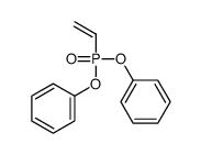[ethenyl(phenoxy)phosphoryl]oxybenzene Structure