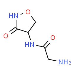 Acetamide, 2-amino-N-(3-oxo-4-isoxazolidinyl)- (9CI) structure