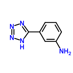 5-(3-氨基苯基)四唑结构式