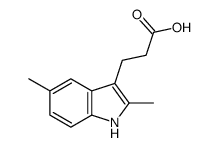 3-(2,5-dimethyl-1H-indol-3-yl)propanoic acid Structure