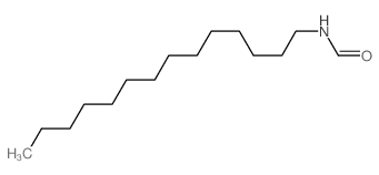 N-十四烷基甲酰胺结构式