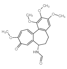 Formamide,N-[(7S)-5,6,7,9-tetrahydro-1,2,3,10-tetramethoxy-9-oxobenzo[a]heptalen-7-yl]- Structure