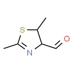 4-Thiazolecarboxaldehyde, 4,5-dihydro-2,5-dimethyl- (9CI) picture