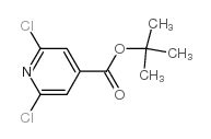 tert-Butyl 2,6-Dichloropyridine-4-carboxylate Structure