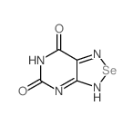 8-selena-2,4,7,9-tetrazabicyclo[4.3.0]nona-1,6-diene-3,5-dione结构式