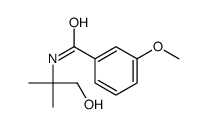 N-(1-hydroxy-2-methylpropan-2-yl)-3-methoxybenzamide Structure