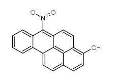 3-hydroxy-6-nitrobenzo(a)pyrene Structure