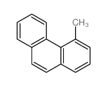 4-Methylphenanthrene Structure