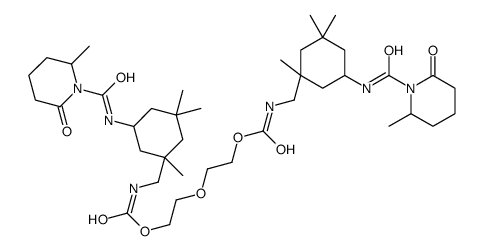 oxydiethylene bis[[[1,3,3-trimethyl-5-[[(2-methyl-6-oxo-1-piperidyl)carbonyl]amino]cyclohexyl]methyl]carbamate] picture
