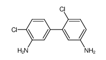 4,6'-dichloro-biphenyl-3,3'-diyldiamine结构式