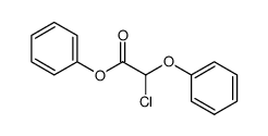 phenyl phenoxychloroacetate Structure