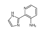 2-(1H-imidazol-2-yl)pyridin-3-amine结构式