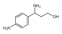 3-(4-氨基苯基)-dl-beta-丙氨酸结构式
