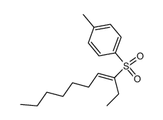 1-[((E)-Dec-3-ene)-3-sulfonyl]-4-methyl-benzene结构式