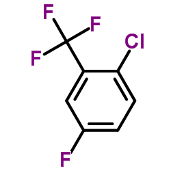 2-氯-5-氟三氟甲苯结构式