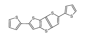 2,6-Di(thiophen-2-yl)dithieno[3,2-b:2',3'-d]thiophene Structure