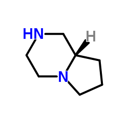 (S)-1,4-氮杂双环[4.3.0]壬烷结构式