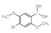 (4-Bromo-2,5-dimethoxyphenyl)boronic acid Structure