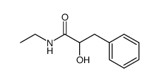 N-Ethyl-2-hydroxy-3-phenyl-propionamide Structure