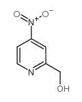2-(羟甲基)-4-硝基吡啶结构式