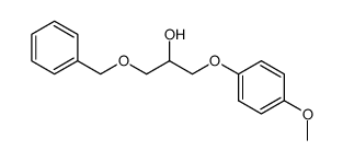 1-(benzyloxy)-3-(4-methoxyphenoxy)propan-2-ol Structure