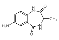 7-AMINO-3-METHYL-3,4-DIHYDRO-1H-BENZO[E][1,4]DIAZEPINE-2,5-DIONE结构式