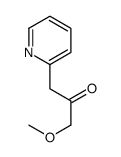 1-甲氧基-3-吡啶-2-基-2-丙酮结构式