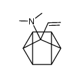 3-(dimethylamino)-3-vinyltetracyclo[3.2.0.02,7.04,6]heptane结构式