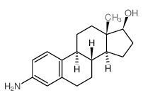 Estra-1,3,5(10)-trien-17-ol,3-amino-, (17b)-(9CI)结构式