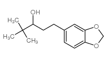 alpha-1,1-dimethylethyl-1,3-benzodioxole-5-propanol结构式