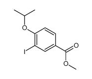 3-碘-4-异丙氧基苯甲酸甲酯结构式