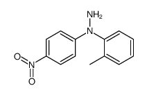 1-(2-methylphenyl)-1-(4-nitrophenyl)hydrazine结构式