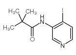 4-碘-3-(2,2,2-三甲基乙酰氨基)吡啶结构式
