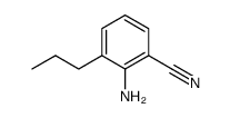 Benzonitrile,2-amino-3-propyl- structure